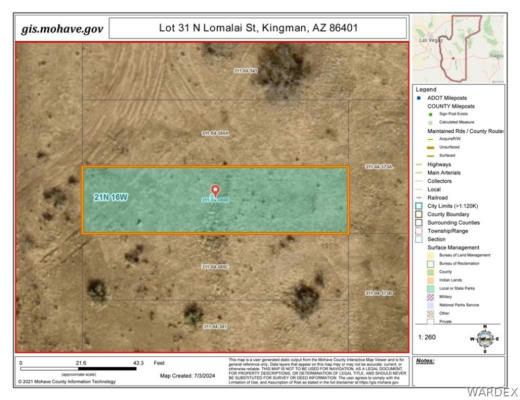 LOT 31 N LOMALAI STREET, KINGMAN, AZ 86401, photo 2 of 6